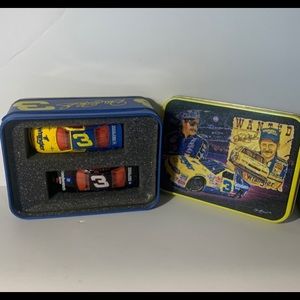 Dale Earnhardt collectible Bass Pro car set tin new